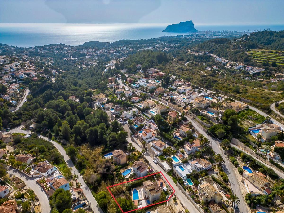 Mariposa Blanca Villa Moraira Buitenkant foto