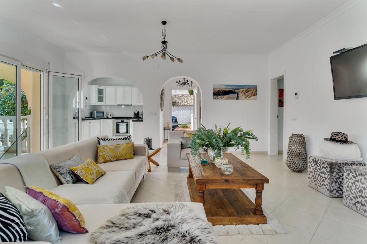 Mariposa Blanca Villa Moraira Buitenkant foto